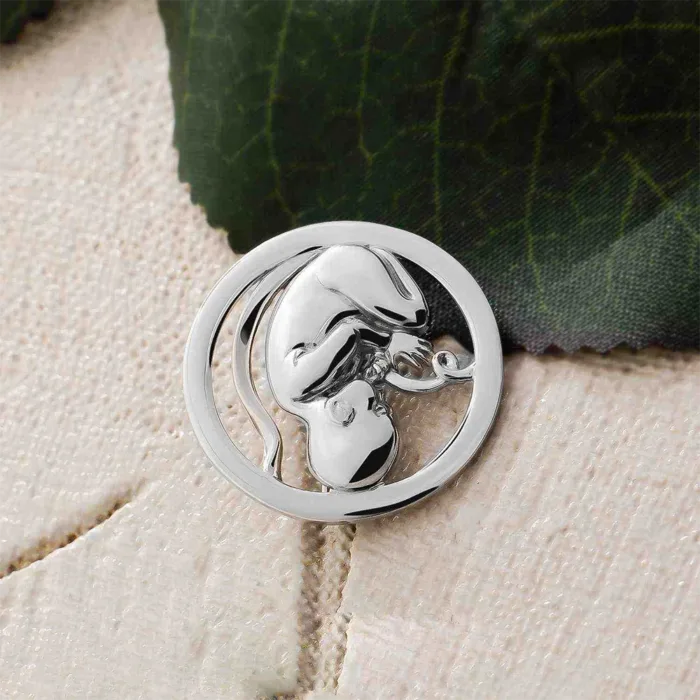 Hanreshe Obstetrics Baby Brooch Pins Medical Silver Plated Maternity Doctor Nurse Lapel Badge Jewelry Gift Decoration - Image 2