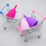 L and S optional Menstrual Cup Mestruale Medical Silica Gel Menstrual Cup Can Be Reusable For Women Health Silicone Coppetta - Image 2