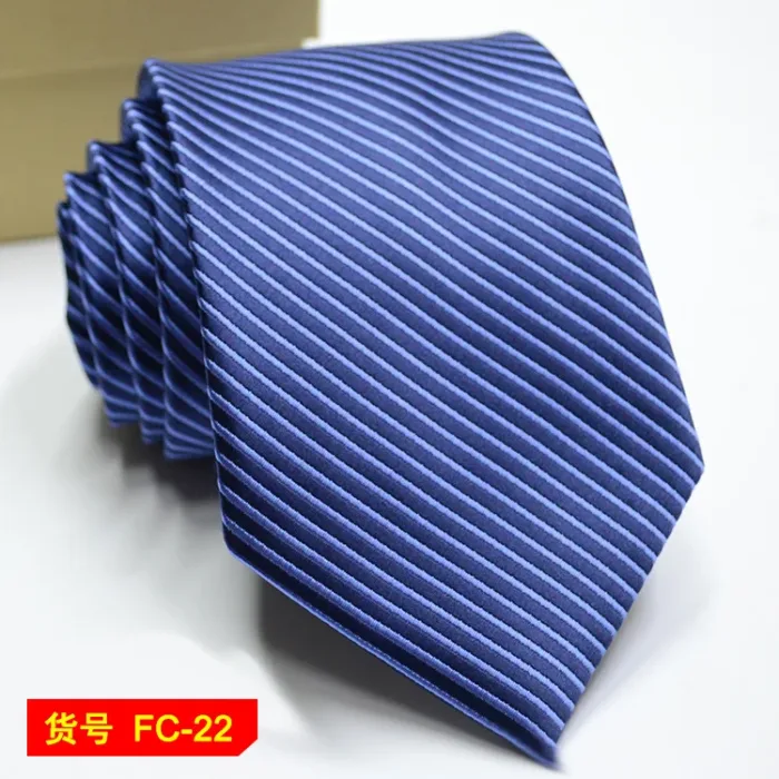 67 Styles Men's Ties Solid Color Stripe Flower Floral 7-8cm Jacquard Necktie Accessories Daily Wear Cravat Wedding Party Gift - Image 33