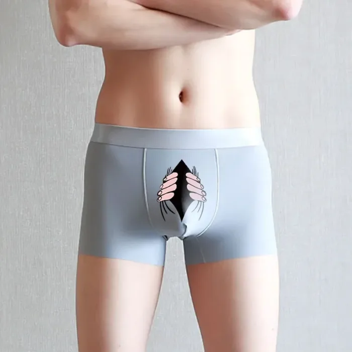 Fashion Creative Funny Men's Boxer Briefs Man Personality Printing Underpant Boxershorts Cartoon Breathable Sexy Panties Gifts - Image 14