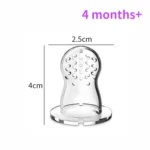 Baby Feeder Silicone Fresh Food Nibbler Kids Boy Girl Bear Ear Fruit Feeding Safe Infant Baby Supplies Nipple Soother Bottles - Image 9