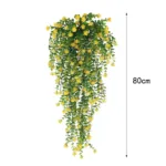 Drooping Fake Flower Vine Artificial Hanging Flowers Realistic Artificial Eucalyptus Flower Garland for Home Wedding for Indoor - Image 6