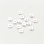 14K/18K Gold Plated 10-30Pcs 3/4/5/6/8mm Spacer Beads for DIY Necklace Bracelet Jewelry Making Supplies Accessories Wholesale - Image 9