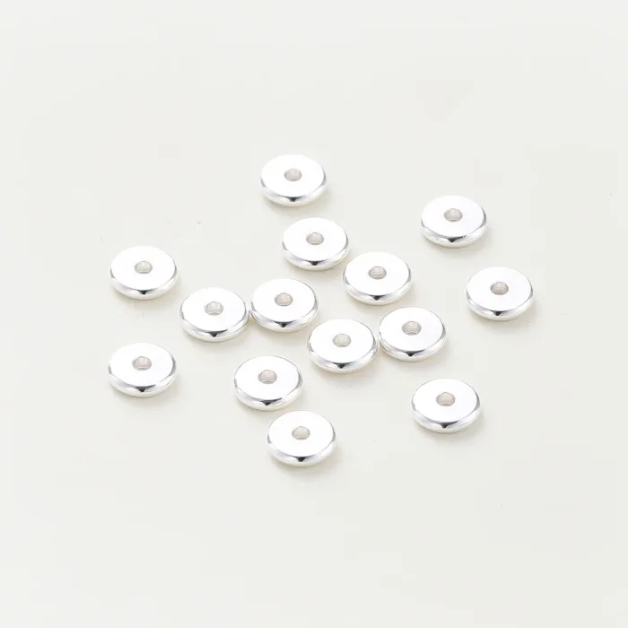 14K/18K Gold Plated 10-30Pcs 3/4/5/6/8mm Spacer Beads for DIY Necklace Bracelet Jewelry Making Supplies Accessories Wholesale - Image 9