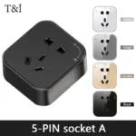 U. K., EU, USA, Interlocking Extension Electrical Sockets, Concealed Wall, Kitchen, U. K. UU - Image 27
