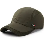 Summer Outdoor Sports Quick-Drying Mesh Baseball Cap Yuda Men Cap Simple Solid Color Hat - Image 8