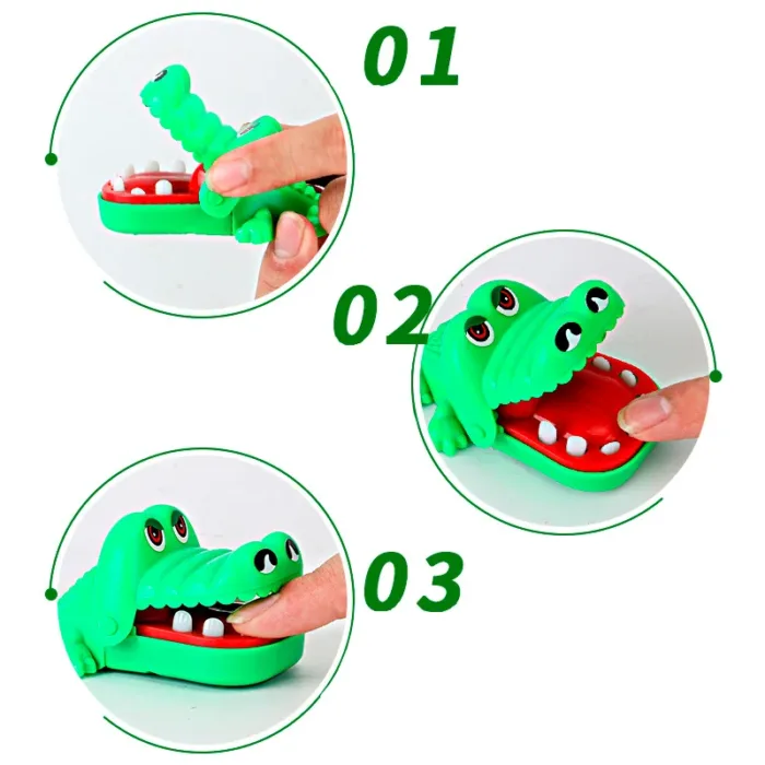 Novelty Practical Toy Large Crocodile Mouth Dentist Biting Finger Jokes Game Toys Funny Family Games Gift for Children - Image 2