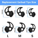 KUTOU Silicone Ear Tips for Bose QuietComfort Noise Cancelling Earbuds for Bose Sport Eartips Silicone Eargel Earplugs 3 Pairs - Image 2