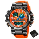 STRYVE Top Brand Men's Digital Watch Waterproof Sport Wristwatch for Men Military Electronic Watches High Quality Male Gifts - Image 12