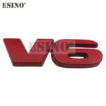 Car Styling V6 Engine Logo 3D Metal Alloy Adhesive Emblem Rear Trunk Badge Fender Sticker Car Body Decal Auto Accessory - Image 9
