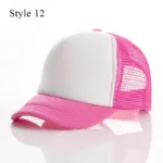 Classic Fashion Baseball Cap High Quality Travel Cap Summer Mesh Baseball Cap Breathable Men Women Hip Hop Hat Parent-child Caps - Image 20