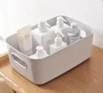Desk Organizers Household Sundries Plastic Storage Box Office Desktop Student Dormitory Finish Cosmetics Kitchen Storage Basket - Image 10