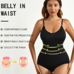 1 Piece Solid Seamless Shaping Shapewear Bodysuit, Tummy Control Butt Lifting Slimmer Body Shaper, Women's Underwear & Shapewear - Image 4