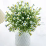 Artificial flower plant babysbreath Little Daisy Diy Christmas Festival party Home Outdoor Garden Decor Wedding bridal bouquet - Image 4