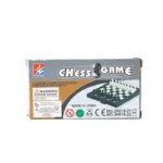 Mini Magnetic Chess Set Folding Magnetic Plastic Chessboard Board Game Portable Kid Education Toy Portable Outdoor Strategy Game - Image 5