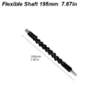 Flexible Screwdriver Extension Flex Drill Bit Holder Hex Shaft Tip Soft for Electric Screw Driver Snake Adapter Connect Magnetic - Image 7