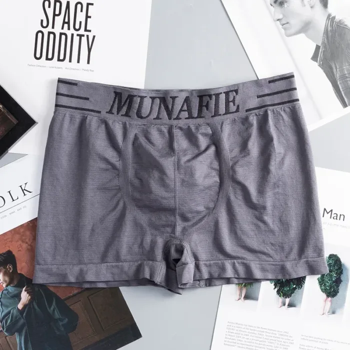 1pc Boxer Briefs Men Shorts Underpants Sexy High Elastic Comfortable Panties Mid-waist Underwear Breathable Male Boxershorts - Image 11