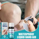 Liquid Dressing Transparent Waterproof Bandage Wound Hemostatic Disinfecting Adhesive Liquid Band-Aid Wound Healing Gel 10ml - Image 3