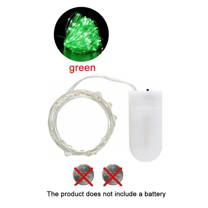 LED Fairy Lights Copper Wire Waterproof Garland 1m/2m/3m/5m DIY LED String Lights Christmas Party bedroom wedding Decoration - Image 11