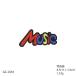 Musical Patch Instrument Notes Guitar Tape Ukulele Patches Embroidery Cloth Sticker DIY Badge Clothes Backpack Decoration - Image 23