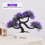 Artificial Plants Bonsai Small Tree Simulation Pot Plants Fake Flowers Table Potted Ornaments for Hotel Garden Home Decor planta - Image 24