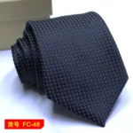 67 Styles Men's Ties Solid Color Stripe Flower Floral 7-8cm Jacquard Necktie Accessories Daily Wear Cravat Wedding Party Gift - Image 22