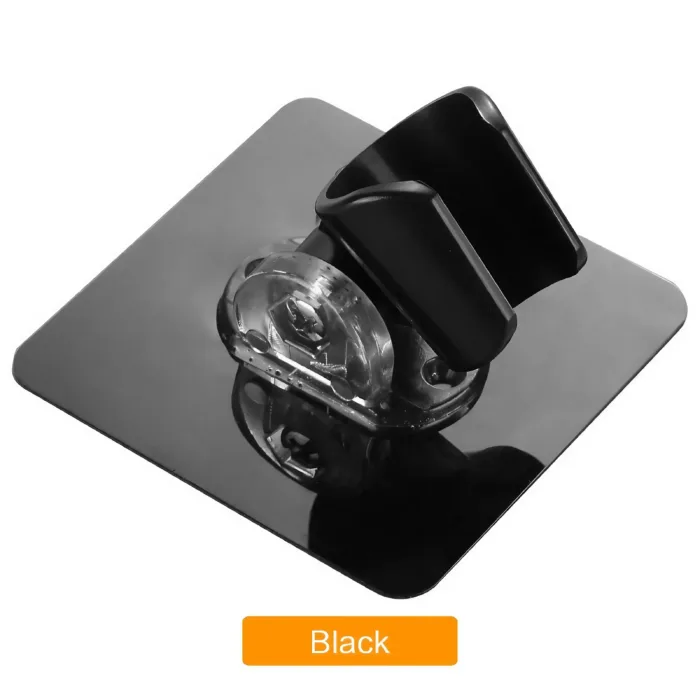90° adjustable shower head bracket Self Adhesive Shower Head Wall Mount Holder for Handheld Shower Adjustable Showerhead Rack - Image 9