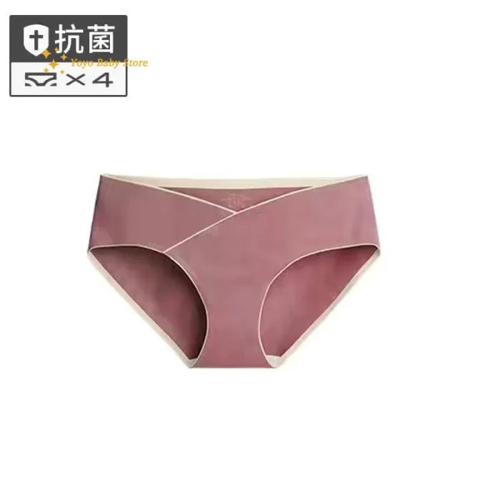 Cotton Maternity Briefs Across V Low Waist Belly Underwear for Pregnant Women 100 KG Can Wear Pregnancy Panties Intimates - Image 9