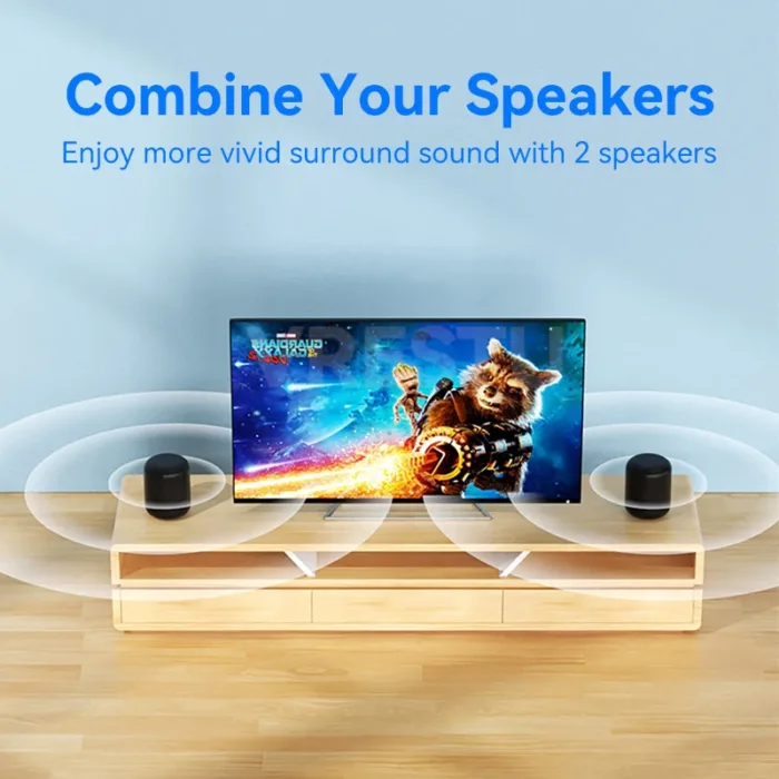 1 in 2 Out 3.5mm to 2Female Left Right Channel Cable Stereo AUX Convertor for Sound Card Speaker Combine L/R Splitter Audio Line - Image 3