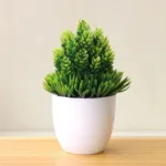 New Green Artificial Plants Bonsai Small Tree Grass Flower Potted Bonsai Halloween Christmas Party Wedding Home Office Decor - Image 5
