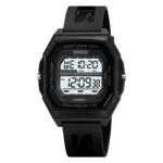 SKMEI Fashion Digital Sport Electronic Watches For Men Women 5Bar Waterproof Stopwatch Countdown Wristwatches Clock Reloj Hombre - Image 9