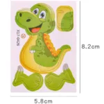 10pcs Children's 3D DIY Puzzles Cute Cartoon Dinosaur Puzzle for Early Childhood Education Game Gift Toys الالعاب اطفال تعليمية - Image 6