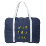 Boston Bags Travel Luggage Bag Foldable Travel Bags Nylon Pack WaterProof Storage Clothes Pack Organizer Avocado Printing Series - Image 21