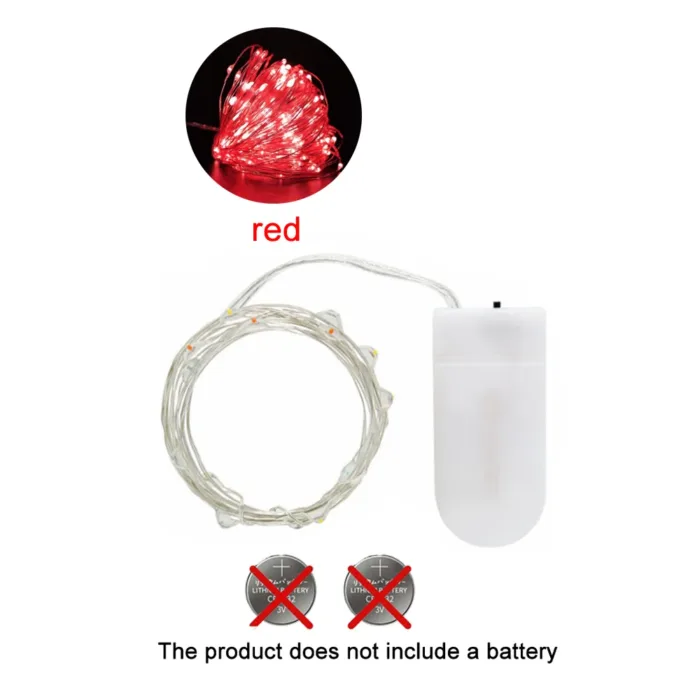 LED Fairy Lights Copper Wire Waterproof Garland 1m/2m/3m/5m DIY LED String Lights Christmas Party bedroom wedding Decoration - Image 12