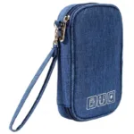 Data Cable Storage Bag, Portable Headphone Manager, Digital Gadget Suitcase, Double-layer Digital USB Hard Drive Protection Bag - Image 10
