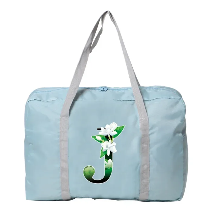 Travel Bag Unisex Large Capacity Bag Luggage WaterProof Travel Accessories Flower Color Clothes Storage Nylon Foldable Handbags - Image 21