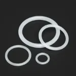 CS 5mm VMQ White Silicone Sealing Ring  OD25-100mm Food Grade Rubber Insulate Shape Seal O-ring Silicone Rings - Image 5