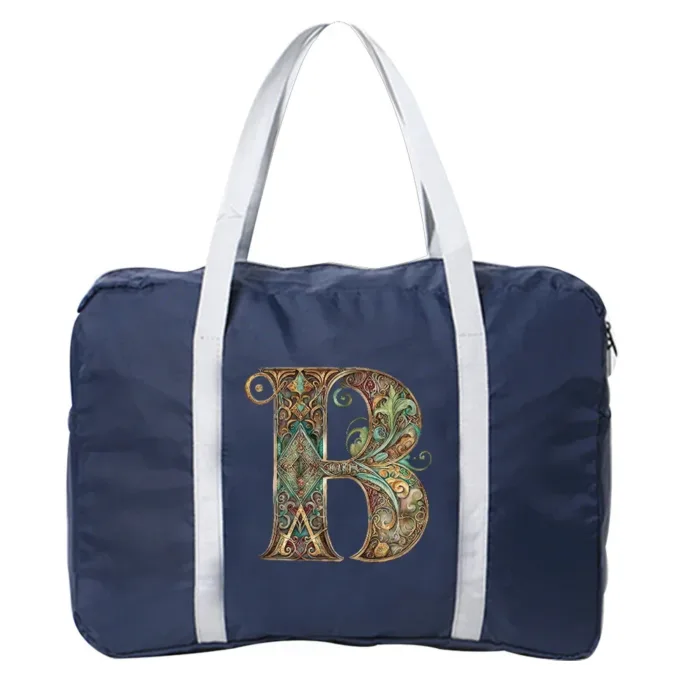 Boston Bag Travel Bag for Women Hand Luggage Tote Graphic Series Print Large Capacity Handbag Duffel Set Overnight for Lady Men - Image 22