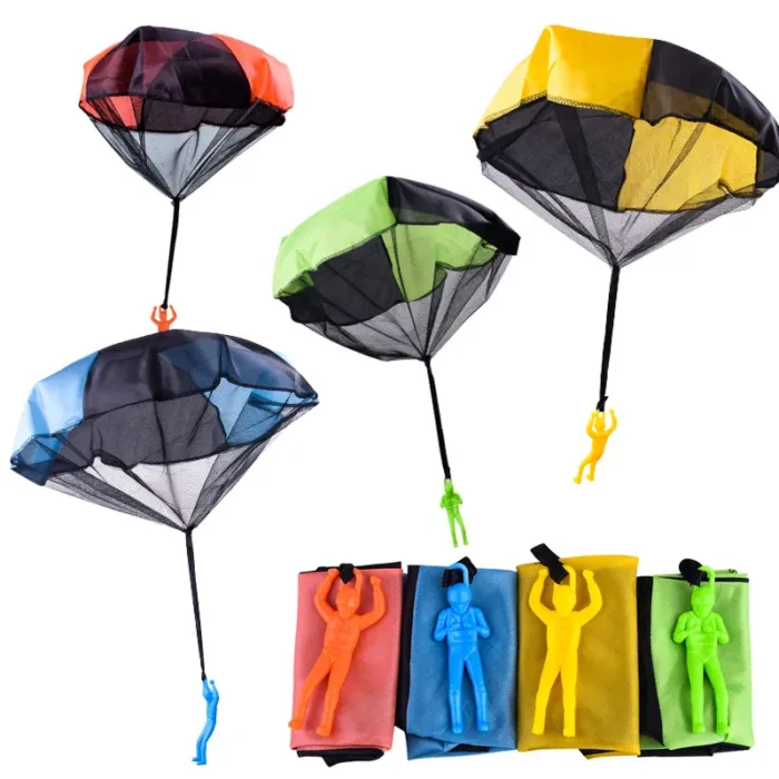 Decompression Toy Kid Mini Parachute Indoor Outdoor Sport Toy Kindergarten Hand Throwing Small Toy Parent-child Interactive Game - Image 1