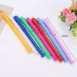 8 Holes Plastic Flute G Key Colourful Woodwind Instrument Random Color for Beginner Music Lesson Children Toy with Clean Stick - Image 5