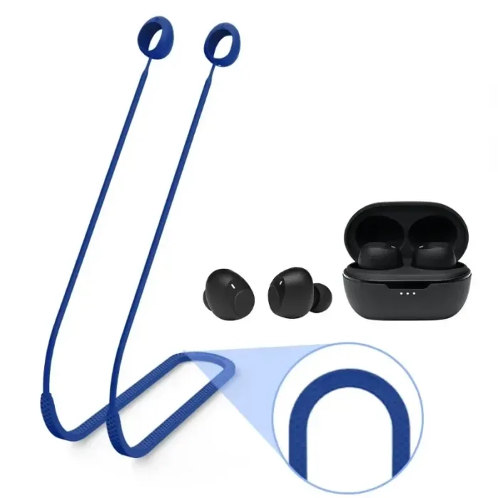 Silicone Anti Lost Strap Earphone Hanging Neck Rope for JBL TUNE 115TWS True Wireless Bluetooth Headphone Lanyard Neck Cord New - Image 1