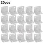 Stainless Steel Corner Bracket 90 Degree Angle Fixed Bracket Fixed Connector for Wood Furniture Fixation Cabinet Accessories - Image 11