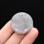 Amazonite Rose Quartz Jade Lapis lazuli Stone30MM Round Disc Pendant Charm For Jewelry MakingDIY Necklace Accessories Gift Party - Image 16
