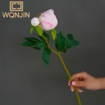 1PC,Peony Peony Simulation Flowers For Wedding Decoration, Living Room Dining Table Decoration, High-end Fake Flower Bouquet - Image 4