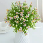 Artificial flower plant babysbreath Little Daisy Diy Christmas Festival party Home Outdoor Garden Decor Wedding bridal bouquet