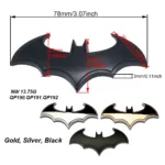 3D Metal Bat Auto Car Logo Cartoon Sticker Metal Badge Emblem Tail Decal Motorcycle Car Decoration Accessories Car Sticker - Image 6