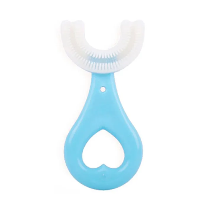Baby Toothbrush Children 360 Degree U-shaped Child Toothbrush Teethers Baby Brush Silicone Kids Teeth Oral Care Cleaning - Image 11