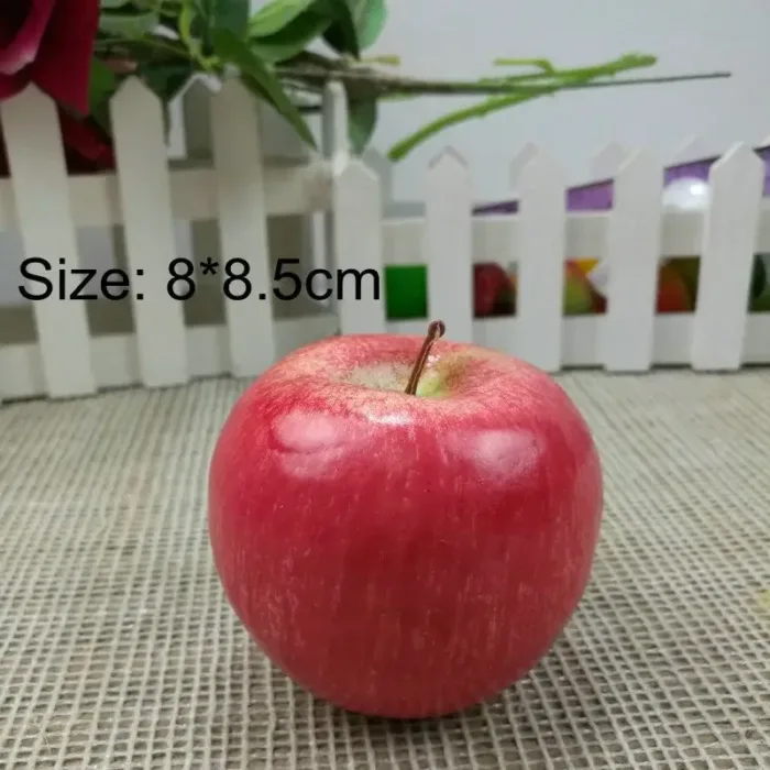 Decorative Foam Fake Fruit Apple Lemon Peach Orange DIY Plastic Artificial Fruit For Home Decor Accessories Photography Props - Image 31