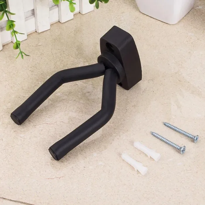 1Pcs Guitar Holder Wall Mount Stand Parts and Accessories Home Instrument Display Guitars Hook Wall Hangers Guitar Picks - Image 2