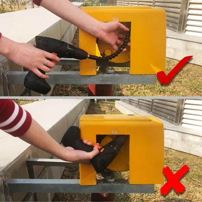 Flexible Screwdriver Extension Flex Drill Bit Holder Hex Shaft Tip Soft for Electric Screw Driver Snake Adapter Connect Magnetic - Image 4